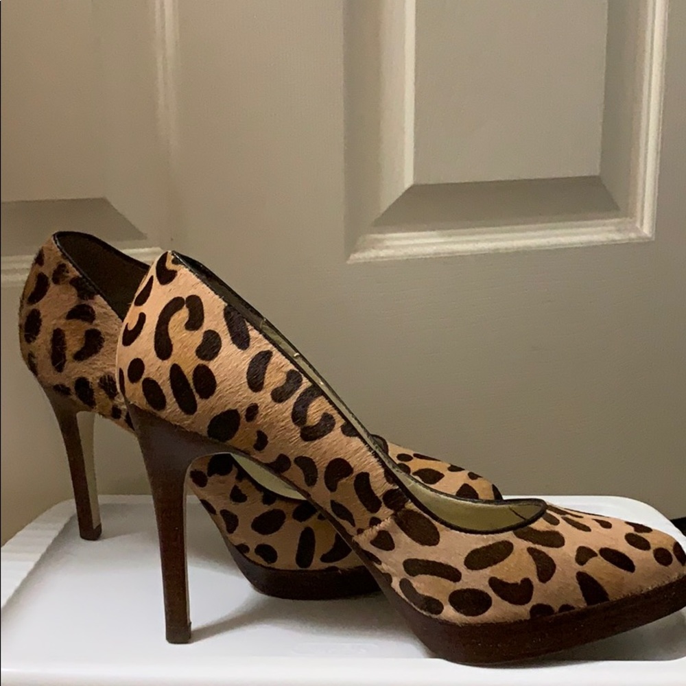 Steve Madden Rummble Leopard Heel Sz 10